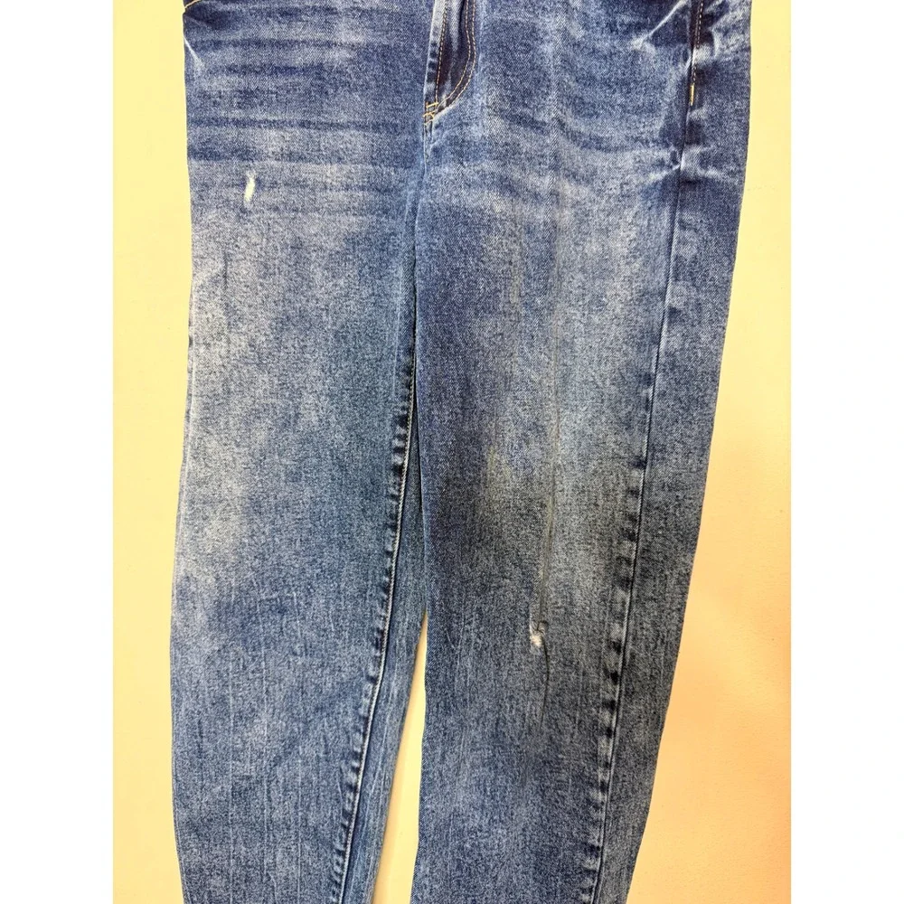 Articles of Society The Smith Jeans Womens 4/27 Blue High Rise Relaxed Deep Lake